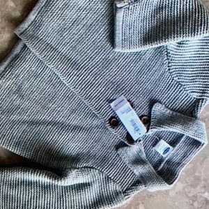 Cardigan cotton sweater shirt
